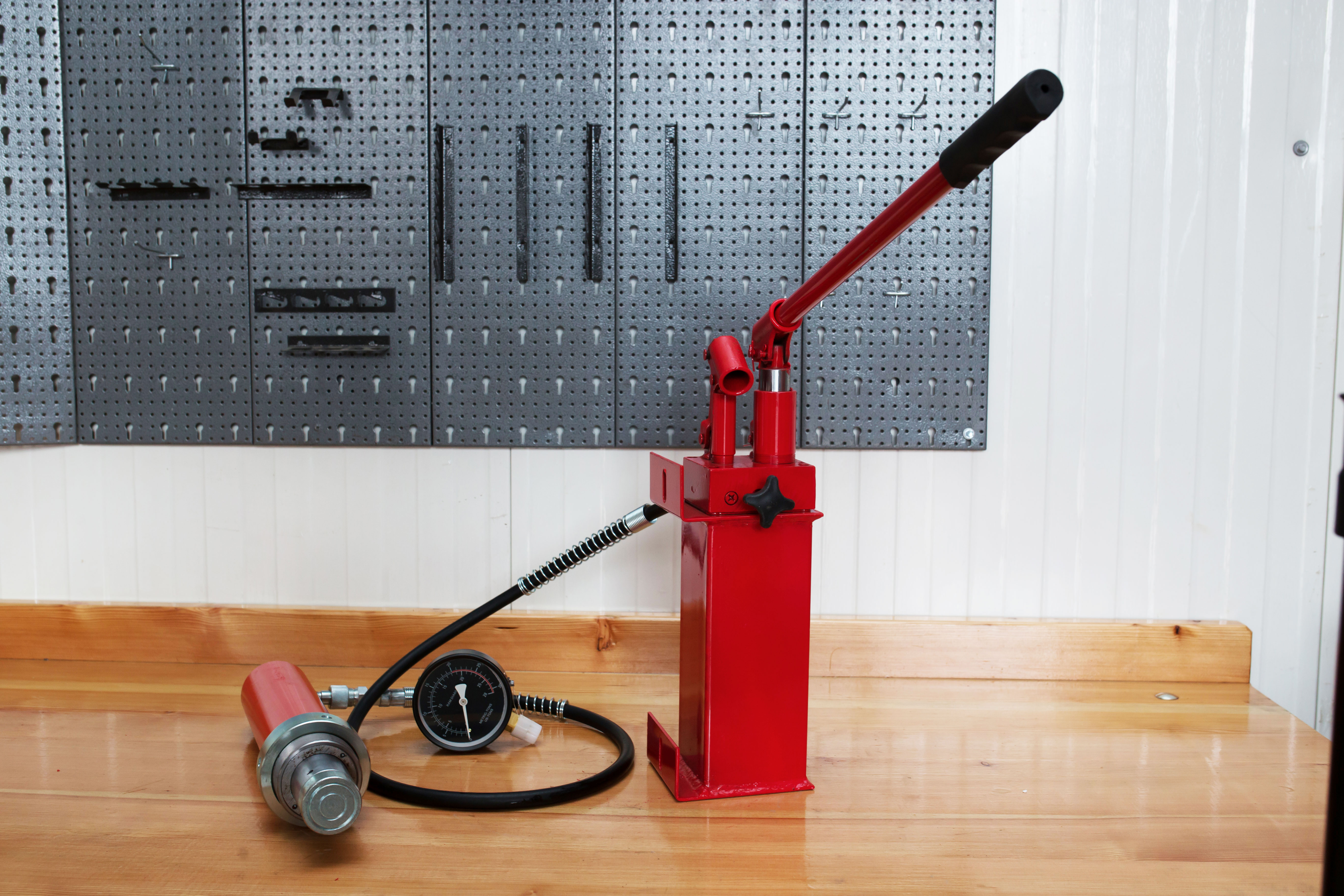 RT-1320-set REDTOOL Čerpadlo a piest hydraulického lisu 20T_1